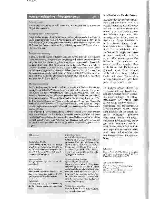 Vorschauseite 2: Vitalzeichenkontrolle auf dem Prüfstand
