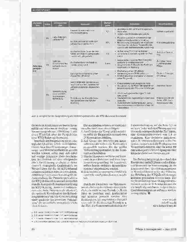 Vorschauseite 3: Kontinuierliches Qualitätsmanagement mit einer KTQ-basierten Balanced Scorecard
