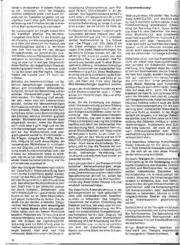 Vorschauseite 3: Diabetes mellitus 16. Folge: Komplikationen der Zuckerkrankheit