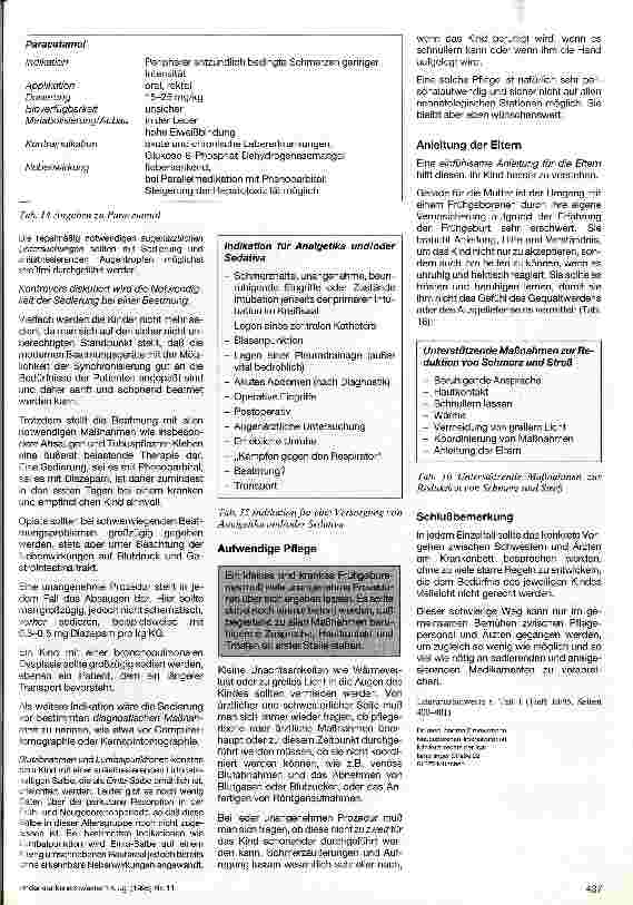 Vorschauseite 4: Sedierung und Analgesierung in der Neonatologie Teil 2: Analgetika
