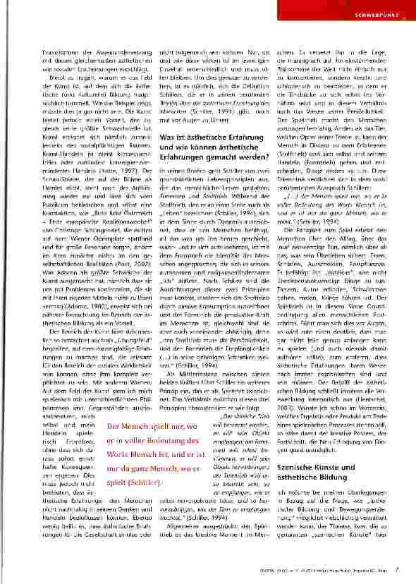 Vorschauseite 3: Was ist ästhetische Bildung?
