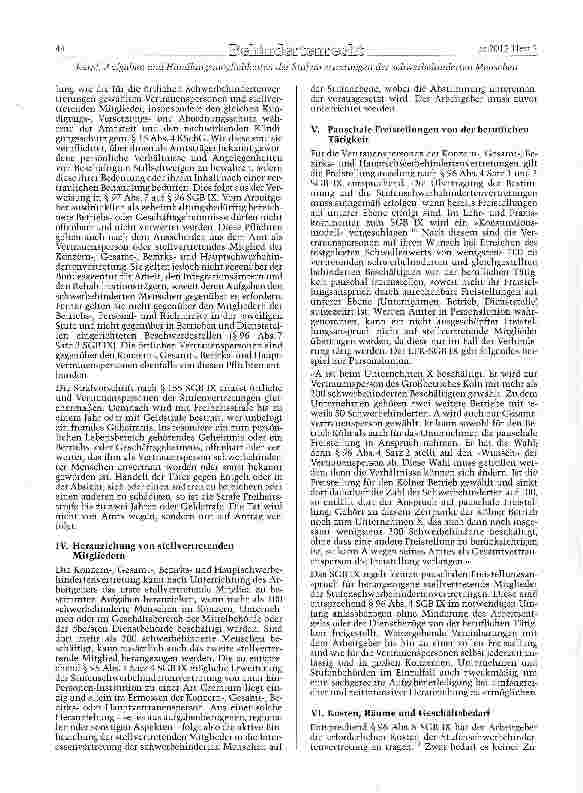Vorschauseite 2: Aufgaben und Handlungsmöglichkeiten der Stufenvertretungen der schwerbehinderten Menschen