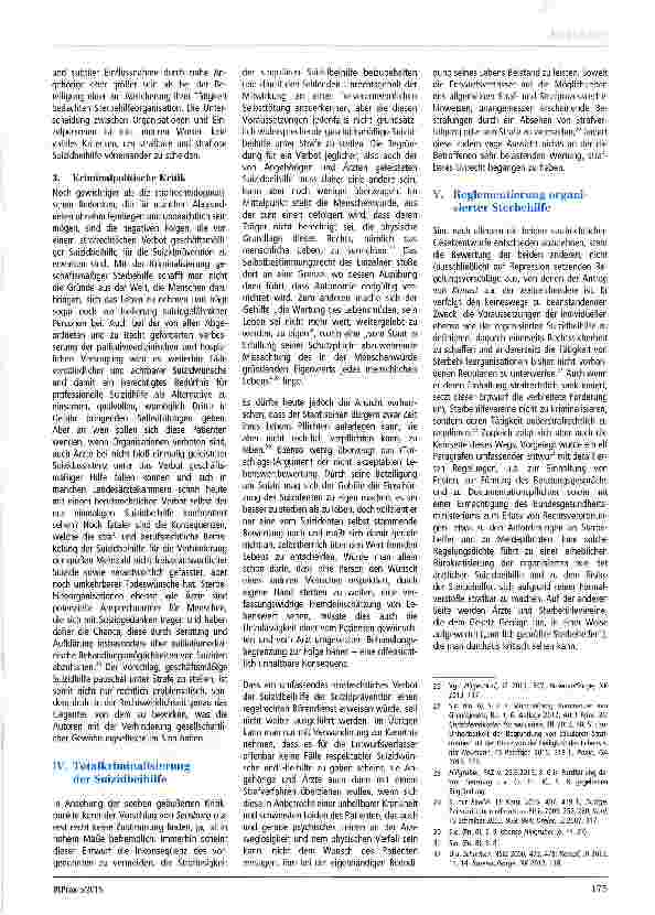 Vorschauseite 3: Der Bundestag entscheidet über eine gesetzliche Regelung der Suizidbeihilfe - Ein Vergleich der (Nicht-)Regelungsvorschläge