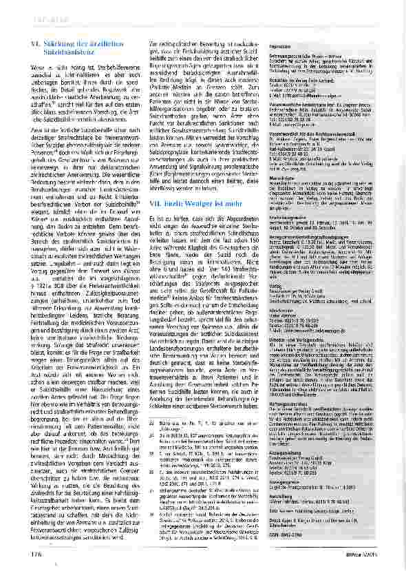 Vorschauseite 4: Der Bundestag entscheidet über eine gesetzliche Regelung der Suizidbeihilfe - Ein Vergleich der (Nicht-)Regelungsvorschläge