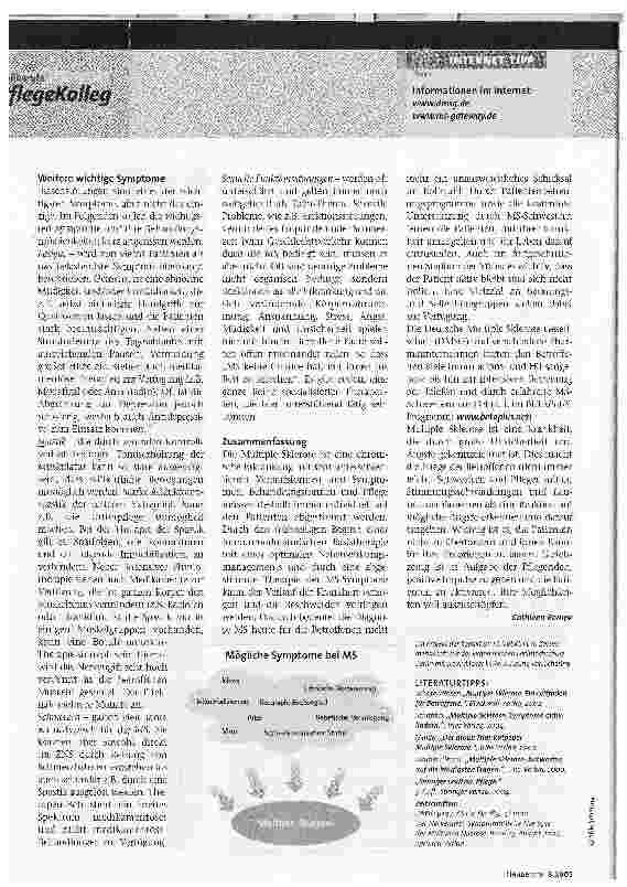 Vorschauseite 3: Die symptomatische Therapie