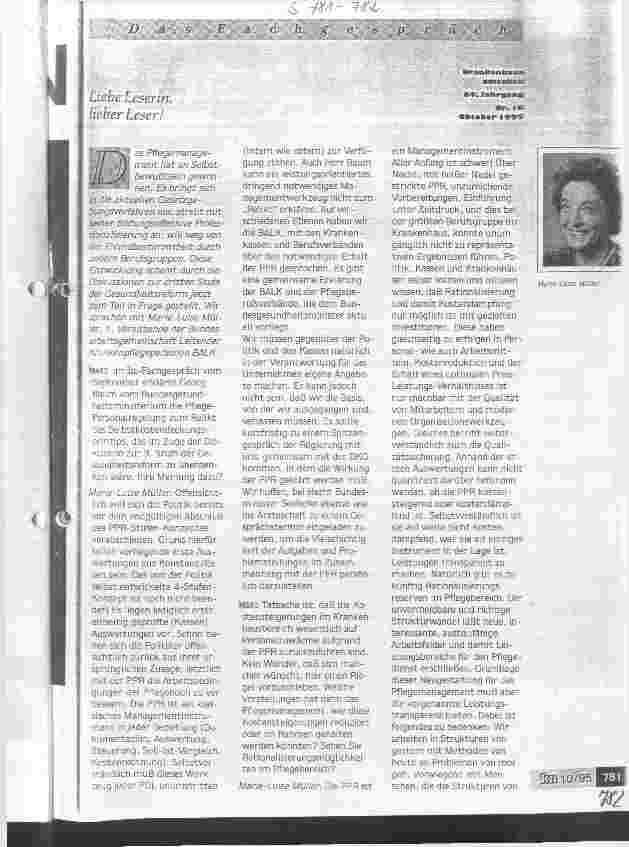 Vorschauseite 1: Das Fachgespräch