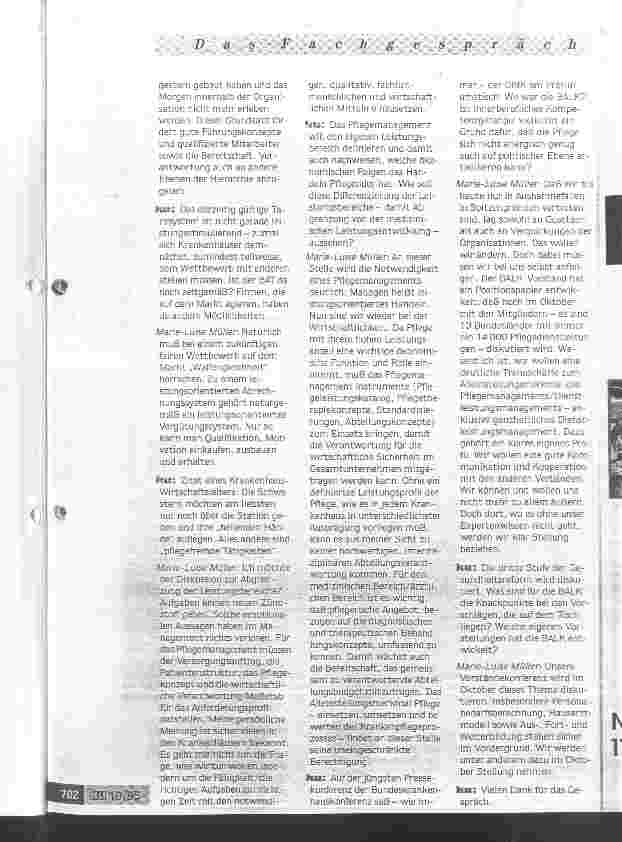 Vorschauseite 2: Das Fachgespräch