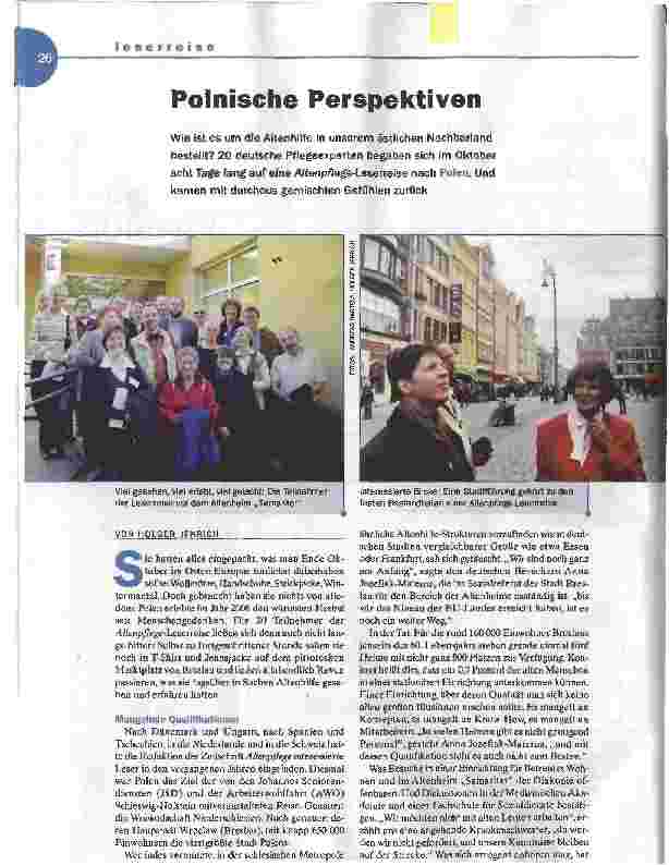 Vorschauseite 1: Polnische Perspektiven