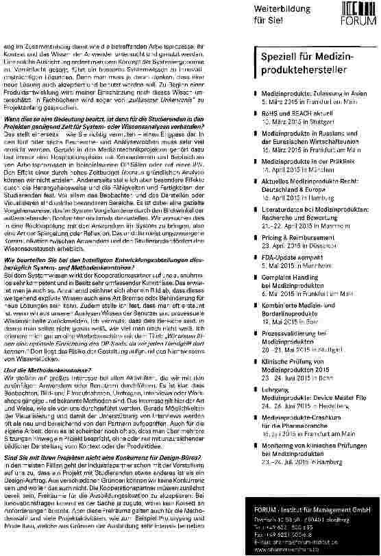 Vorschauseite 6: Innovation und Gestaltung durch Semesterprojekte in Kooperation von Industrie und Hochschule