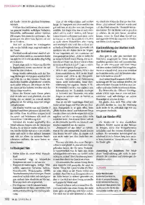 Vorschauseite 3: Es rumpelt und pumpelt in den Kindern, wenn Zwerge in ihnen wohnen