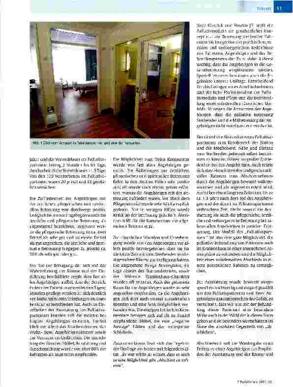 Vorschauseite 2: Das Modell des Palliativapartments