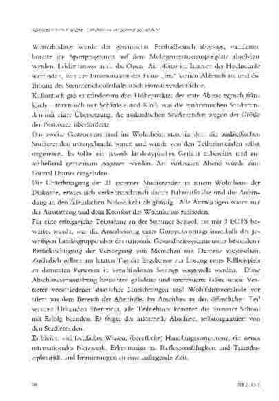 Vorschauseite 5: EIN PRAXISBERICHT ÜBER DAS INTENSIVPROGRAMM ADVAJNICES IN DEMENTIA CARE AN DER EVANGELISCHEN HOCHSCHULE NÜRNBERG