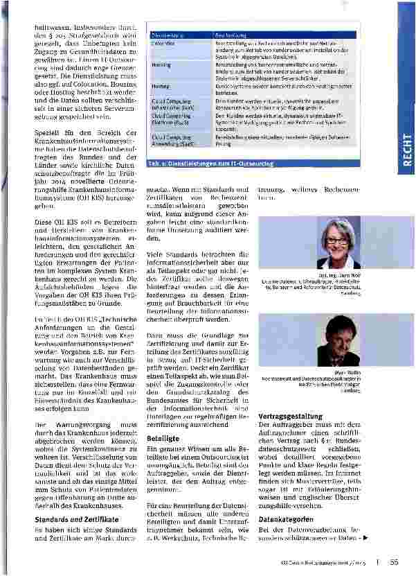 Vorschauseite 2: Sicheres IT-Outsourcing Datenschutz-Prüfung von Rechenzentren