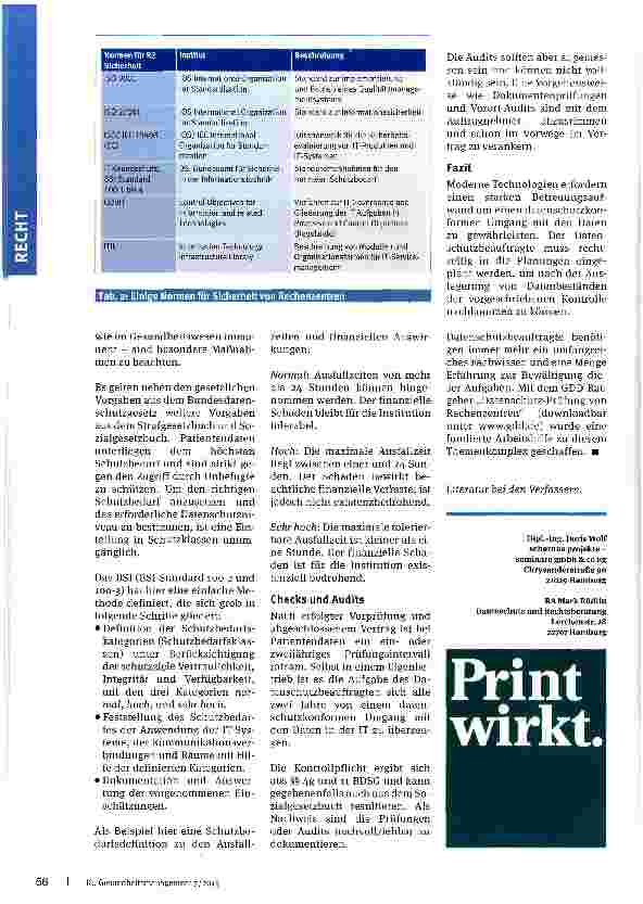 Vorschauseite 3: Sicheres IT-Outsourcing Datenschutz-Prüfung von Rechenzentren