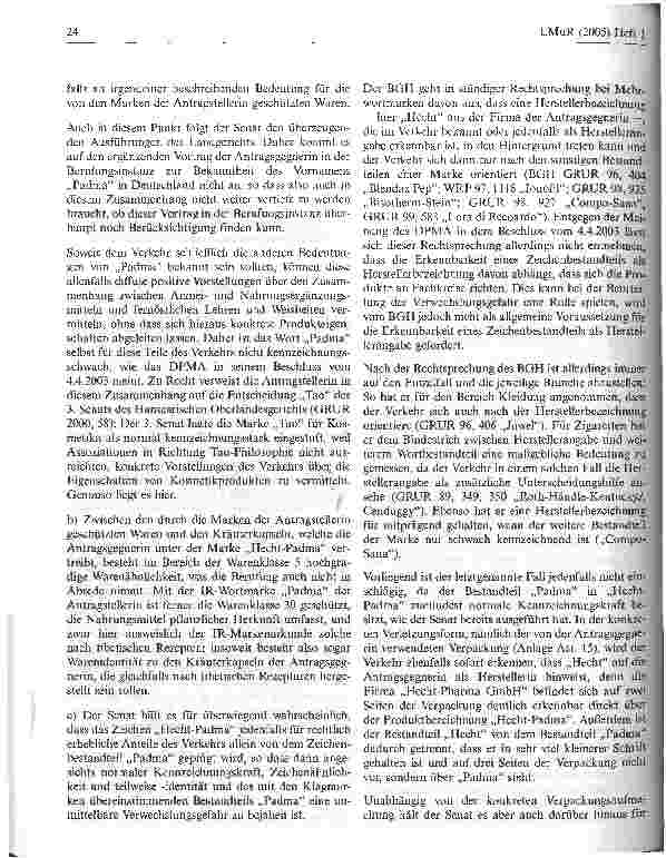 Vorschauseite 3: Zur Verwechslungsgefahr von Kräuterkapseln Padma/Hecht-Padma