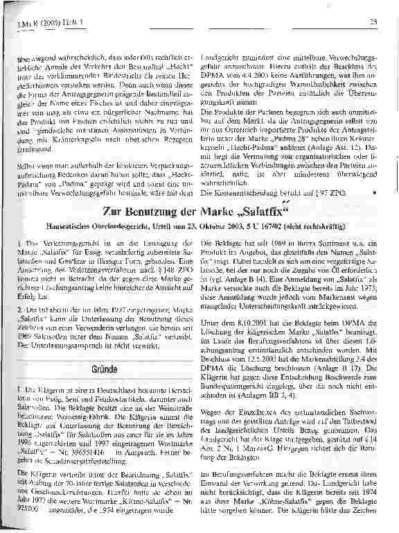 Vorschauseite 4: Zur Verwechslungsgefahr von Kräuterkapseln Padma/Hecht-Padma