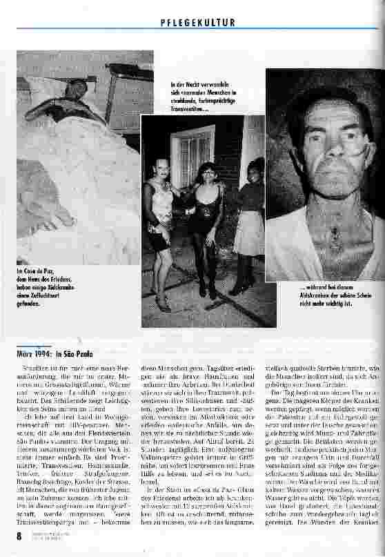 Vorschauseite 3: Wie ich eine vertrauenswürdige Begleiterin wurde Der gelungene Versuch, Angst und Unsicherheit gegenüber Aidskranken zu überwinden