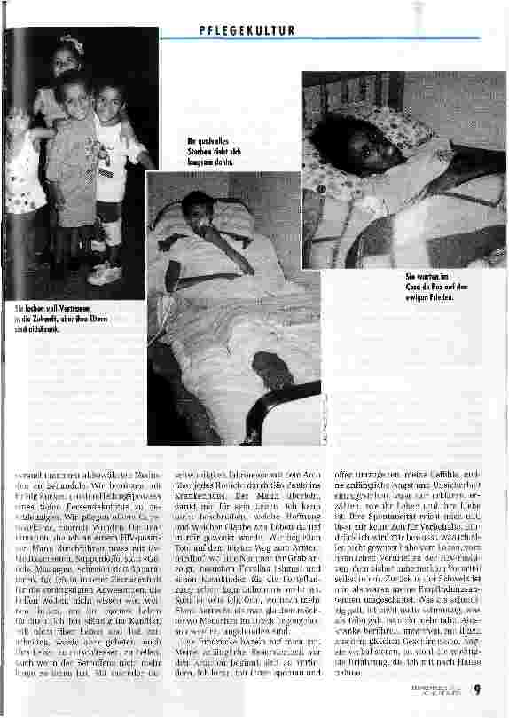 Vorschauseite 4: Wie ich eine vertrauenswürdige Begleiterin wurde Der gelungene Versuch, Angst und Unsicherheit gegenüber Aidskranken zu überwinden