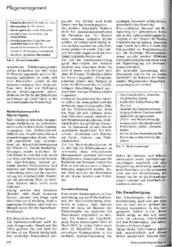 Vorschauseite 3: Kochen oder kochen lassen? Entscheidung über make or buy der Speisenversorgung im Krankenhaus