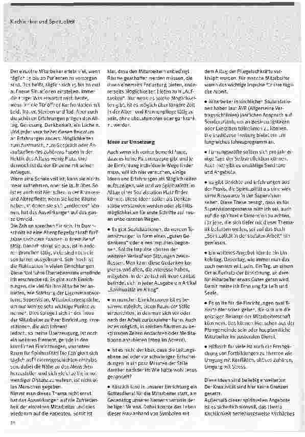 Vorschauseite 5: Kirchlichkeit und Spiritualität