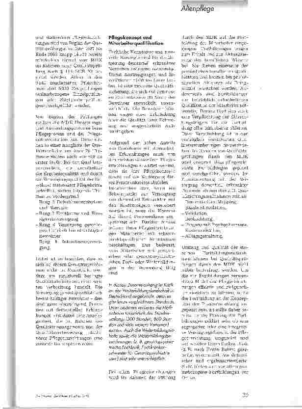 Vorschauseite 2: Das Problemfeld Demenz in der stationären PflegeQualitätsanforderungen, Widersprüche, Verfahrensweisen für die Praxis