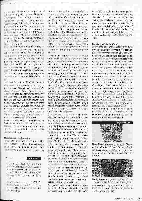 Vorschauseite 4: Wie Bewältigen alte Menschen das Leben im Pflegeheim?