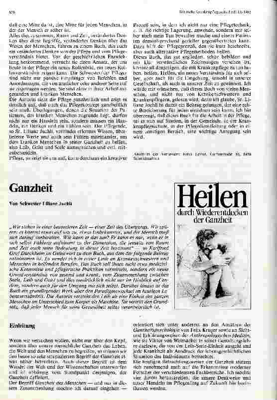 Vorschauseite 1: Ganzheit