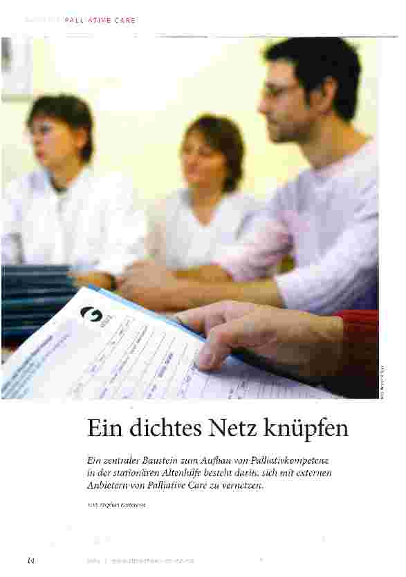 Vorschauseite 1: Ein dichtes Netz knüpfen