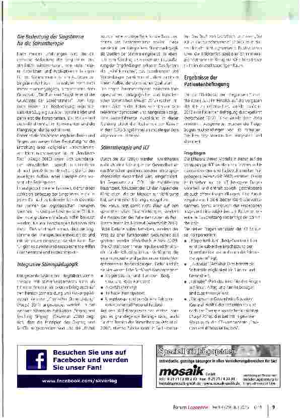 Vorschauseite 4: Integrative Stimmtherapie (I. S. T. ) mit Stimmfunktionskreis