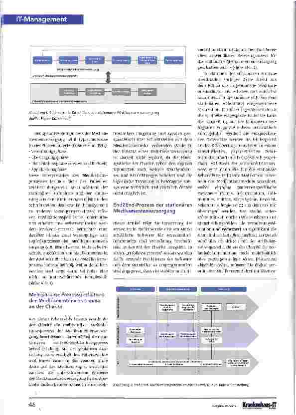 Vorschauseite 3: Workflowund Prozessunterstützung der stationären Medikamentenversorgung Teil 2