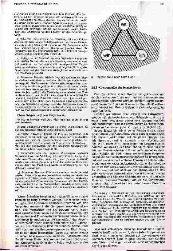 Vorschauseite 3: Die Gruppe und ihre Dynamik, Gruppenprozesse