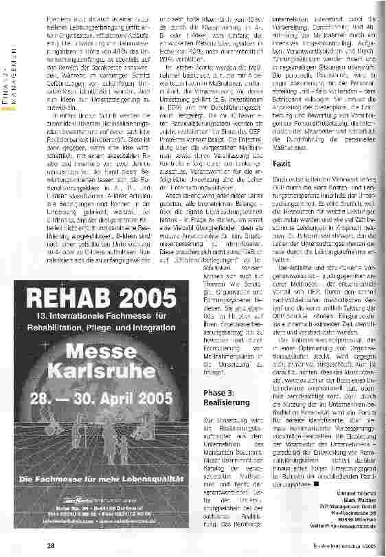 Vorschauseite 4: Einfach und strukturiertOperative Ergebnisverbesserungen durch OEP