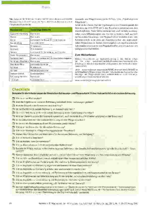 Vorschauseite 2: Was es mit der Heimaufsicht auf sich hat Ergotherapie in Seniorenpflegeeinrichtungen (Teil 4)