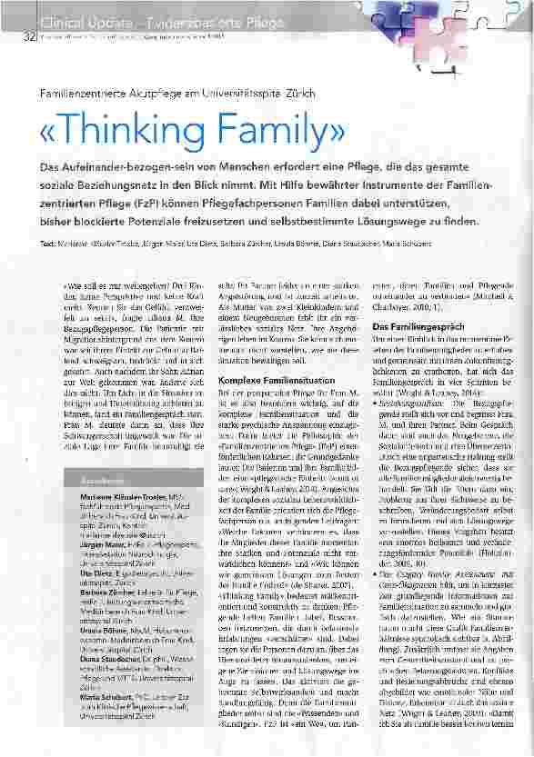 Vorschauseite 1: Thinking Family