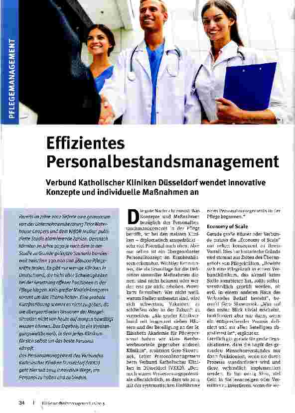 Vorschauseite 1: Effizientes Personalbestandsmanagement