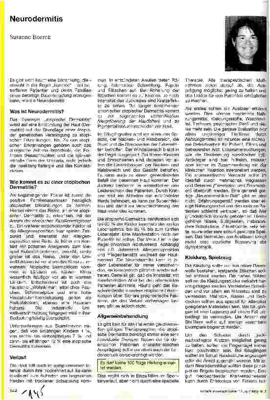 Vorschauseite 1: Neurodermitis