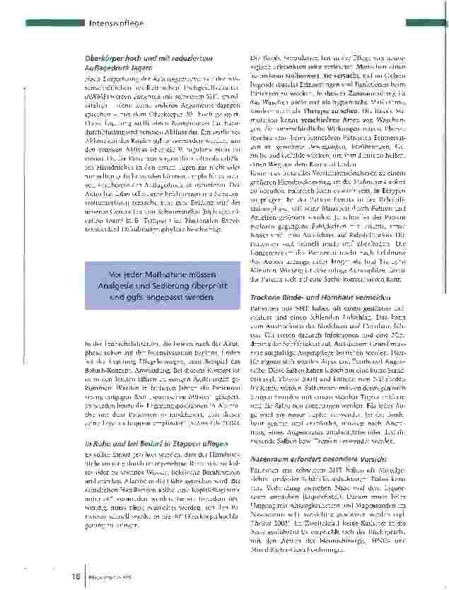 Vorschauseite 2: Immer den Hirndruck im Blick