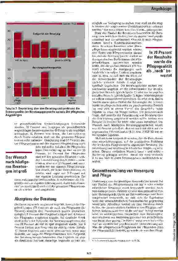 Vorschauseite 4: Alles andere als Laien Qualitätssicherung durch Schulung und Beratung von pflegenden Angehörigen