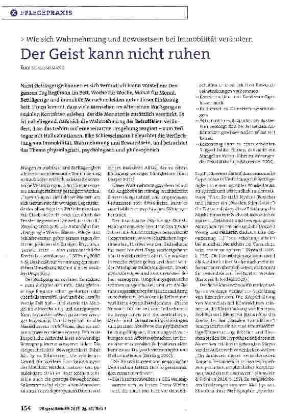 Vorschauseite 1: Der Geist kann nicht ruhen