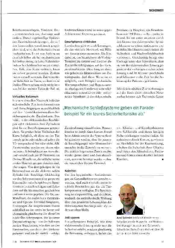 Vorschauseite 2: Schlüsselgewalt ohne Schlüssel
