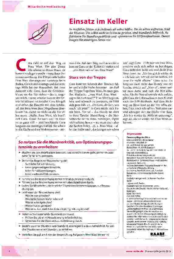 Vorschauseite 1: Einsatz im Keller