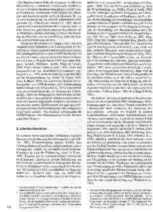 Vorschauseite 3: Für mich ist Lebensqualität, selbständig handeln zu können... Wie erleben COPD-Patienten ihre Heimbeatmung?