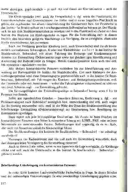 Vorschauseite 3: Richtlinien bei Auftreten von ionisierenden Strahlen