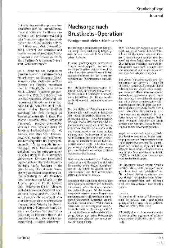 Vorschauseite 2: Problemwunden und Problemkeime - Interdisziplinäre Aspekte