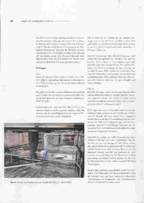 Vorschauseite 4: Elektronische Bowie-Dick-Testsystenne zur Überprüfung der Dampfdurchdringung nach DIN EN ISO 11140-4 im Vergleich