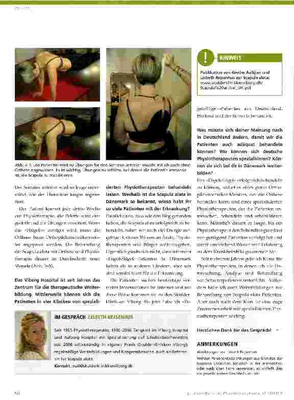 Vorschauseite 2: Physiotherapie bei Scapula alata