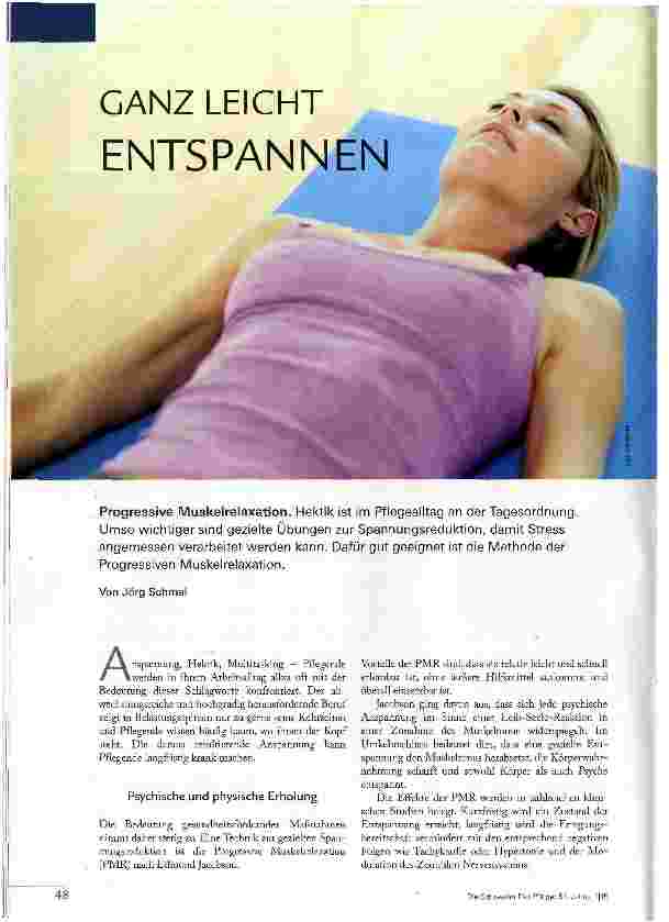 Vorschauseite 1: GANZ LEICHT ENTSPANNEN