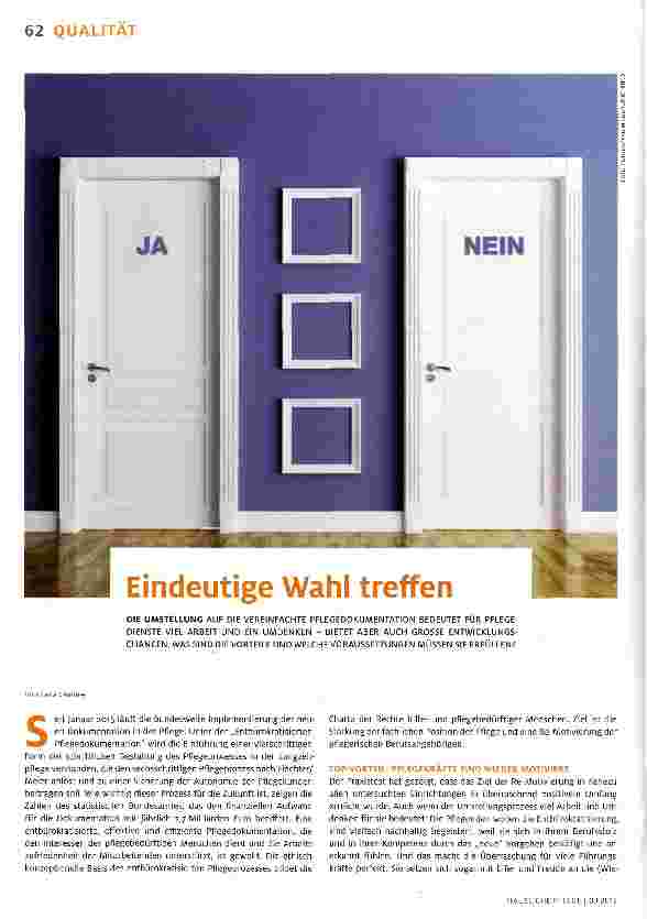 Vorschauseite 1: Eindeutige Wahl treffen
