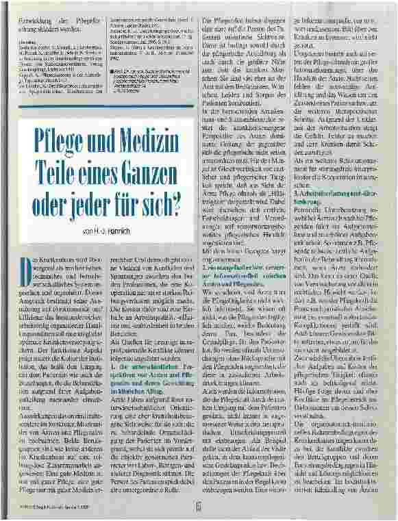 Vorschauseite 3: Pflegeforschung: Praxisferne Theorie?