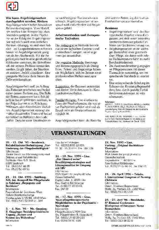 Vorschauseite 3: Die Bedeutung der Angehörigenarbeit in der psychiatrischen Pflege